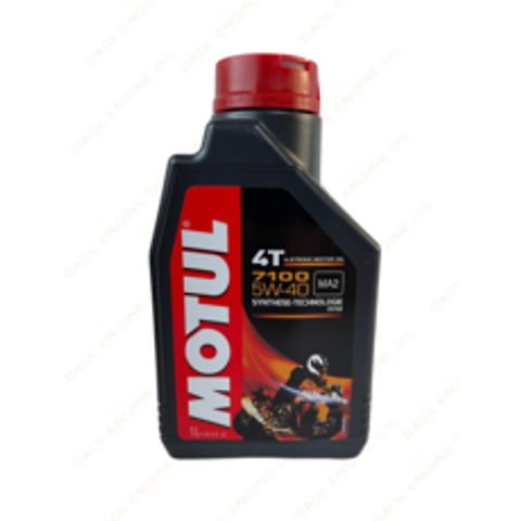 MOTUL 모튤 7100 4T 5W40 (1L) 오토바이 엔진오일, 1개