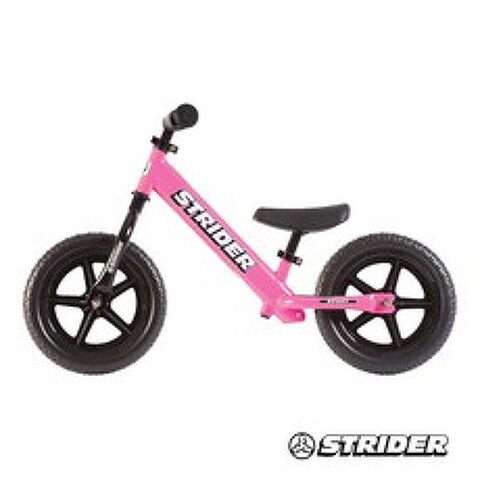 스트라이더 스포츠 12인치 밸런스 바이크 어린이 유아 자전거, 핑크