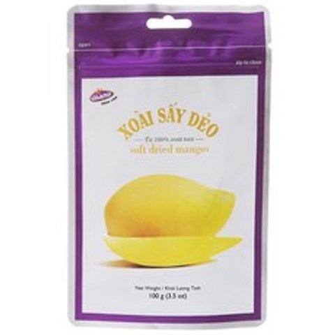 [이라운드몰]베트남 비나밋 말린 망고 건망고 Dried Mango 100g, 옵션선택, 단품