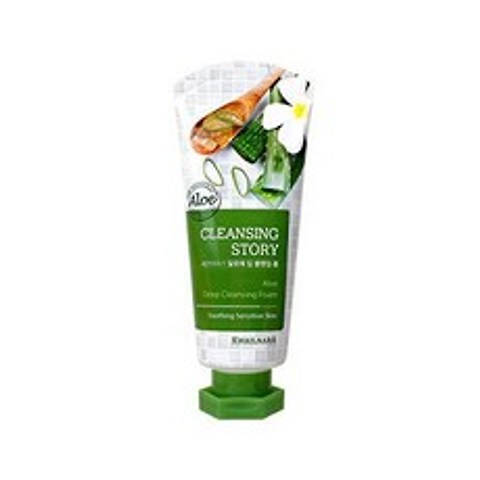 Cleansing Story Natural Facial Deep Foam Cleansing - Aloe, 상세내용참조