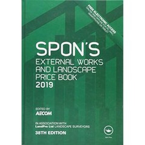 Spon의 외부 작품 및 조경 가격 책 2019 (Spon의 가격 책자), 단일옵션