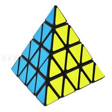 Lefun 마스터 피라미드 매직 큐브 블랙 큐보 Magico 트위스트 퍼즐 교육용, 상세내용참조, 상세내용참조, 상세내용참조