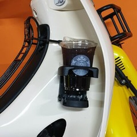 슈퍼커브 접이식 컵홀더 물병 커피 거치대 C125 PCX 오토바이 바이크 튜닝 배달대행