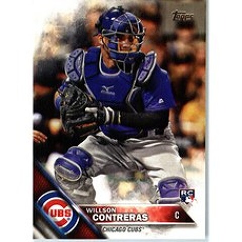 2016 Topps 업데이트 # US266 Willson Contreras 시카고 컵스 야구 새 카드 - 민트, 본상품, 본상품