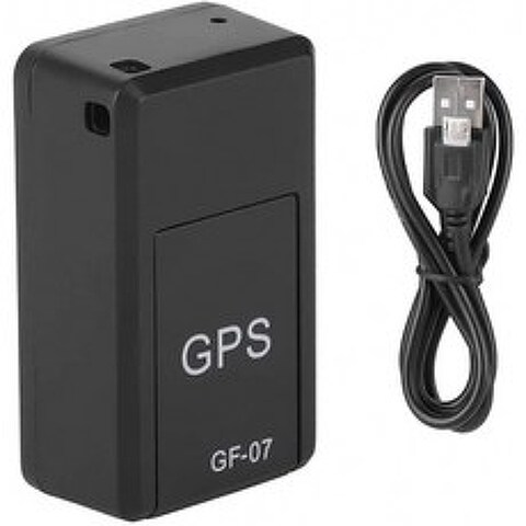 GPS Tracker 자기 미니 GPS 실시간 차량 로케이터 롱 스탠바이 휴대용 어린이용 실시간 위치 확인 장치(검은색): GPS &, 단일옵션