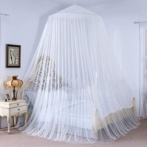 Vintoney Mosquito Bed Net - Large Double-Bed Mosquito Net / Canopy for Insect Protection -Foldable a