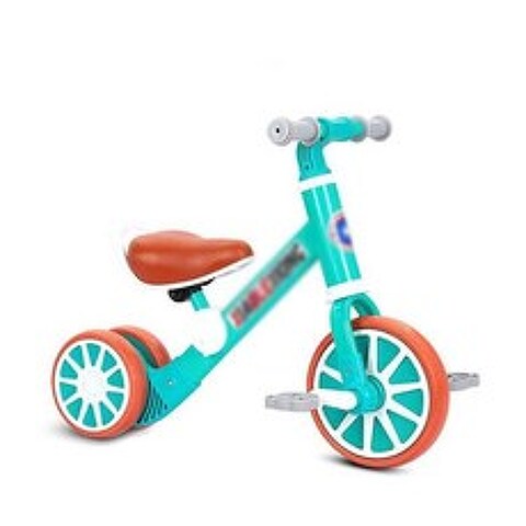 어린이 밸런스 바이크 자전거 3종컬러 튼튼한 구조 유럽에 수출 선물, 민트