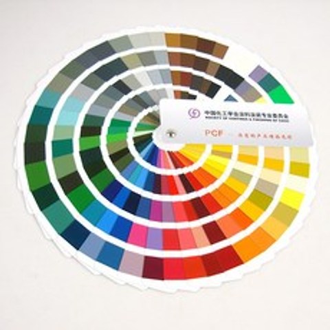 PCF 컬러 색상표 페인트 팬톤 칩 목재 색깔표 리스트, 1