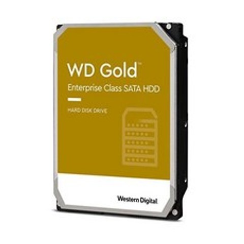 Western Digital 10TB WD 골드 엔터프라이즈 급 내장 하드 드라이브-7200RPM 클래스 SATA 6Gb / s 256MB 캐시 3.5 인치-WD102KRYZ, Hard Drive