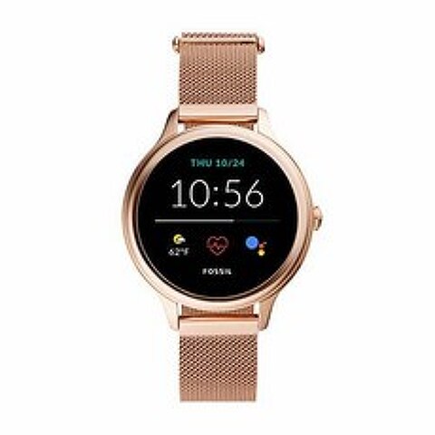 Fossil Womens Gen 5E 42mm Stainless Steel Touchscreen Smartwa/1386672, 상세내용참조