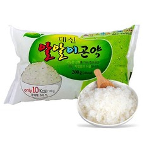 곤약닷컴 [곤약함량 98.7%] 알알이 곤약쌀 1팩, 200g