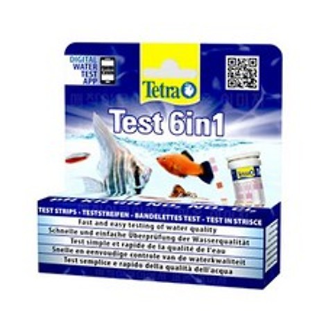 웰컴펫 테트라 테스트 6in1 (Tetra test 6in1) 6가지 수질검사 키트, 1개