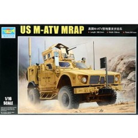 라디오 M-ATV US MRAP 페터 1/16 무선, 기본 892b