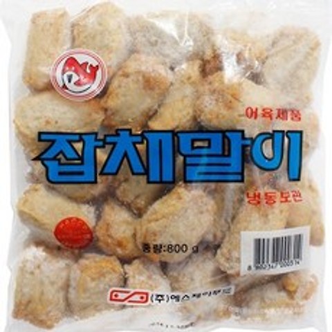 코봉이푸드 잡채말이 어묵 800g (신선배송) 에스제이, 1팩