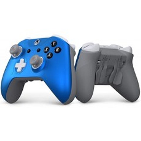 SCUF Prestige Wireless Performance Controller for Xbox One Xbox Series X S PC & Mobile - Blue & Gray - Xbox:, 단일옵션