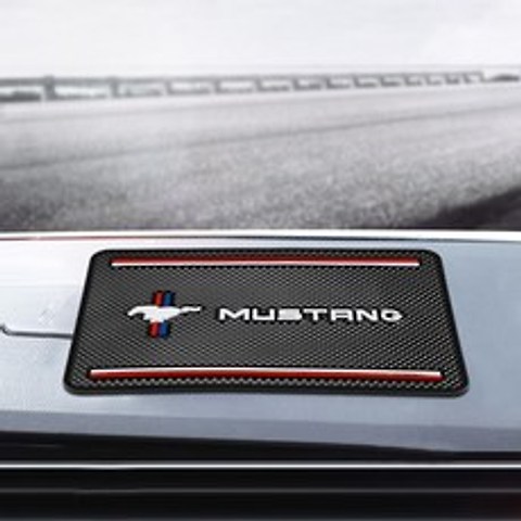 포드 머스탱 액세서리를위한 1x 자동차 인테리어 스티커 안티 슬립 매트 스타일링 대시 보드 패드|실내 도어 패널 및 부품|, 단일, 단일, 1개