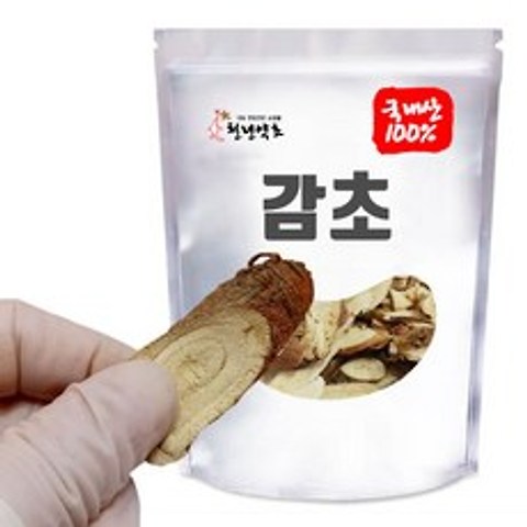 국내산 충북 제천 감초 100g, 1개