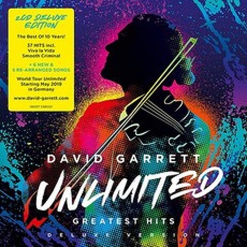 [핫트랙스] DAVID GARRETT - UNLIMITED: GREATEST HITS [DELUXE] [데이빗 가렛: 언리미티드 - 베스트]