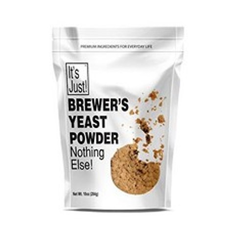 Its Just! (LA직배) 잇츠저스트 모유 촉진 락테이션 Lactation 쿠키 Brewers Yeast Powder Keto Baking Sourdough Bread Boost Mothers Milk Make Cookies 10Oz, 1개