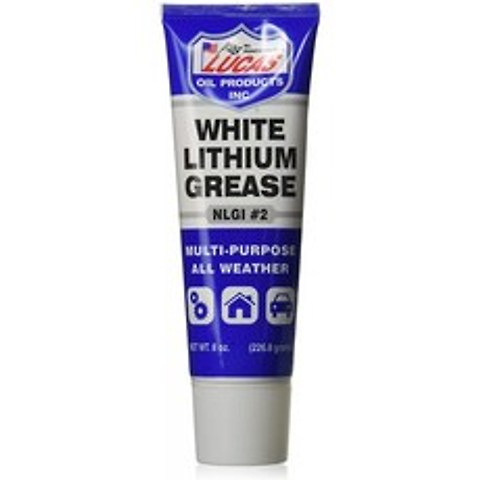 Lucas Oil 10533 White 리튬 그리스 - 8온스., 단일옵션