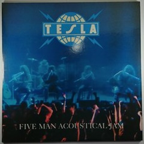 중고 LP TESLA FIVE MAN ACOUSTICAL JAM 2LP (자켓 음반 상태 최상)