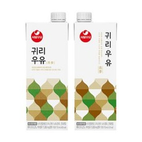 서울우유 귀리우유 750ml x 8 (한박스) 다이어트, 8개