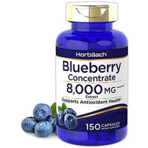 FYH Horbaach Blueberry 8000 mg 150정, One Color_One Size, One Color_One Size, 상세 설명 참조0