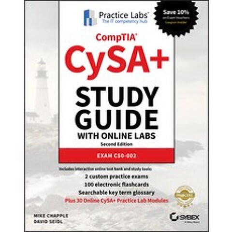 Comptia Cysa+ Study Guide: Exam Cs0-002 & Lab Card Bundle Paperback, Sybex, English, 9781119784258
