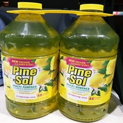 PINE SOL 다목적 향균 세정제 2.95L X 2개입 /레몬향, 1