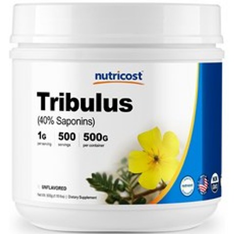 뉴트리코스트 트리뷸러스 테레스트리스 500g 1개 1서빙 1g 500회분 Tribulus Terrestris (40%) Powder [500 GMS]