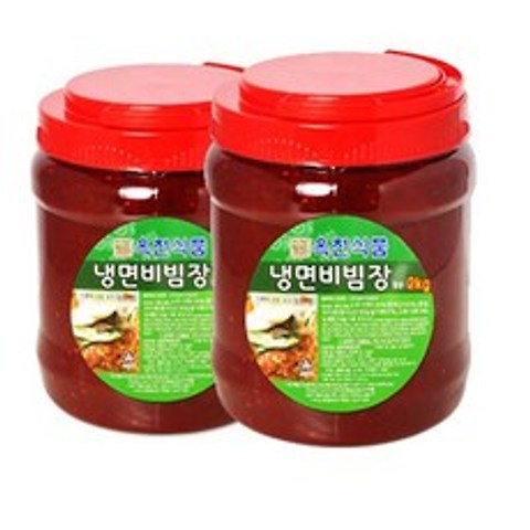 옥천 냉면 비빔장 2kg x1통, 1통