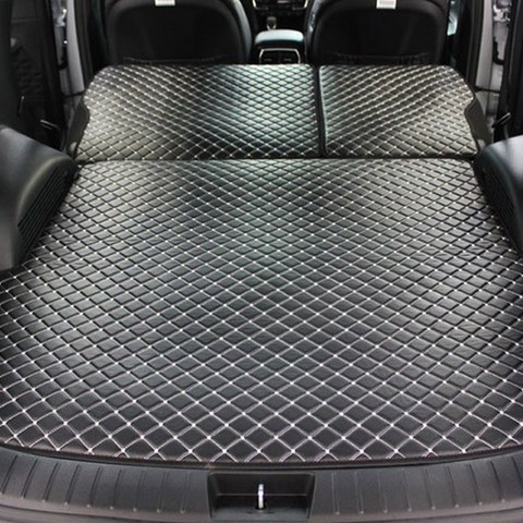 지엠지모터스 차량용 뷰티풀 퀄팅 4D 트렁크매트 + 2열등커버 블랙, 뷰티풀 코란도