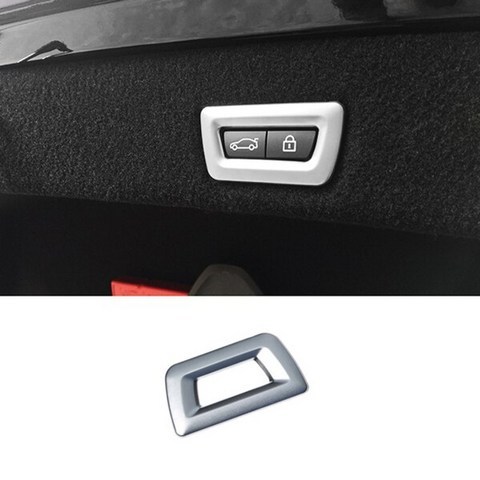 Cromo cola el botón de la puerta recorte cubierta de la etiqueta engomada para BMW X1 f48 X3 f25 X4, B