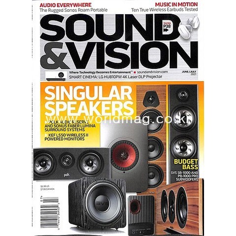 Sound & Vision Usa 2021년6/7월호