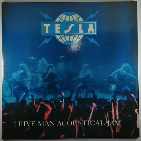 중고 LP TESLA FIVE MAN ACOUSTICAL JAM 2LP (자켓 음반 상태 최상)