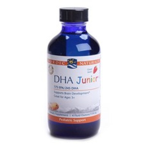 노르딕내츄럴스 DHA 주니어 175 EPA/ 245 DHA 딸기맛, 119ml, 1개