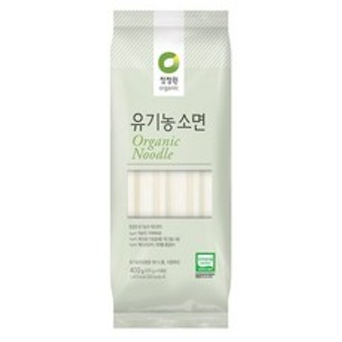 청정원 오가닉 유기농 소면, 400g, 1개