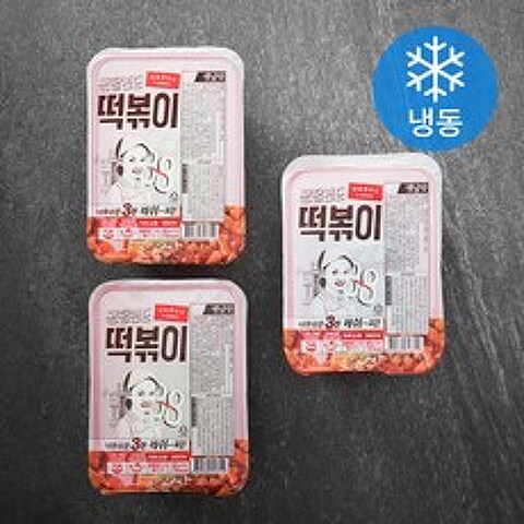 덕복희여사 쌍팔년도 떡볶이 옛날맛 (냉동), 560g, 3개