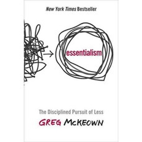 [해외도서] Essentialism Hardback, Crown Business; 1 edition