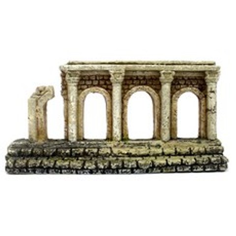 그로비타 고대 벽돌 기둥 인조 수족관장식 KP015-2-054, 1개