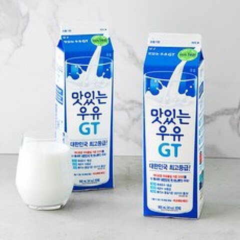 남양유업 맛있는 우유 GT, 900ml, 2개