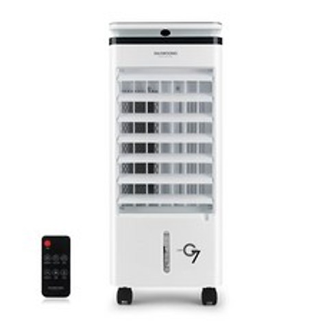 대웅모닝컴 클린 에어쿨러 리모컨 냉풍기 + 냉매팩 2p, DWF-AR508S