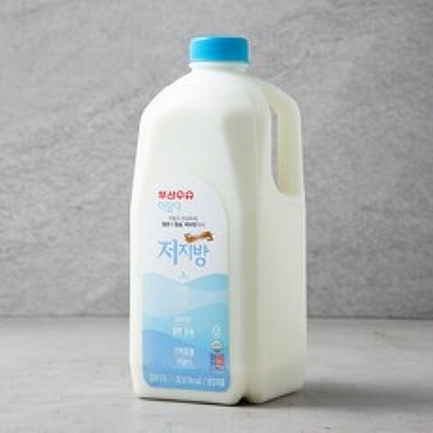 부산우유 저지방 우유, 1.8L, 1개