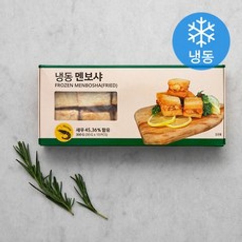 냉동 유탕 멘보샤 (냉동), 30g, 10개