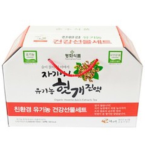 평화식품 유기농 헛개 진액 헛개즙, 110ml, 30개