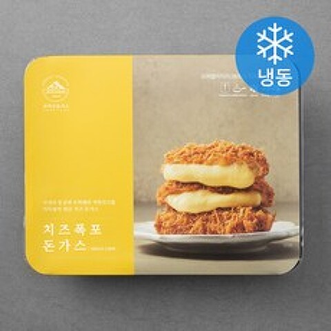 코바코 치즈폭포 돈가스 (냉동), 390g, 1팩