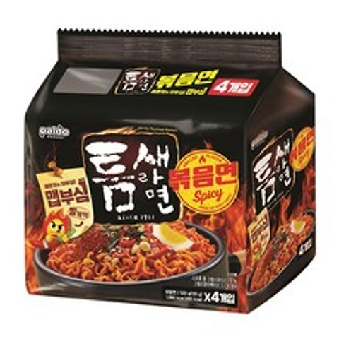 틈새라면 볶음면 130g, 4개