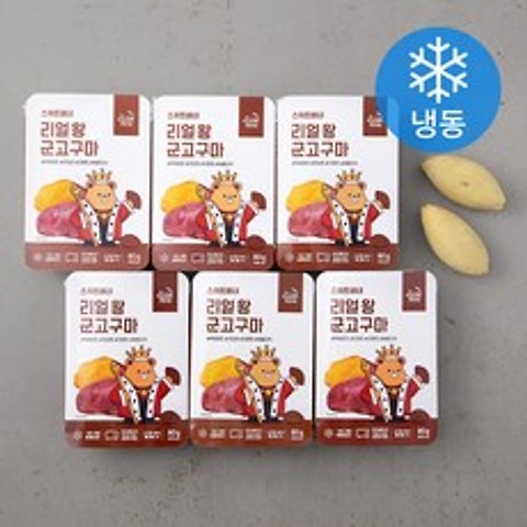 스위트베네 리얼 왕 군고구마 (냉동), 80g, 6팩