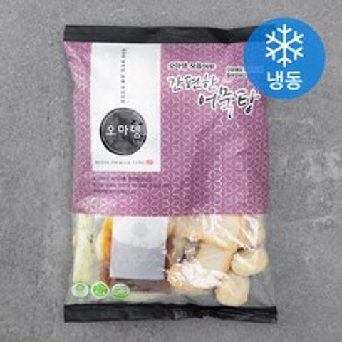 오마뎅 모듬 어묵탕(냉동), 1150g, 1개