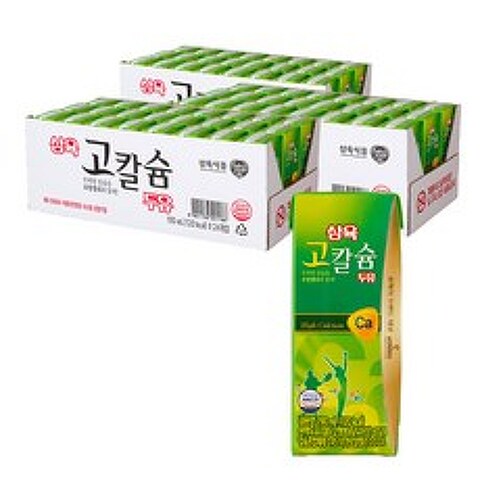 삼육두유 고칼슘두유, 190ml, 72개